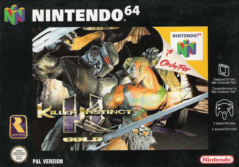 Killer Instinct Gold Cover