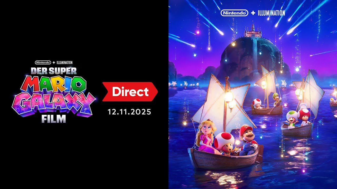 Neuester Trailer zum Super Mario Galaxy Film