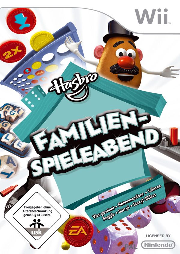 Hasbro Familien-Spieleabend Cover