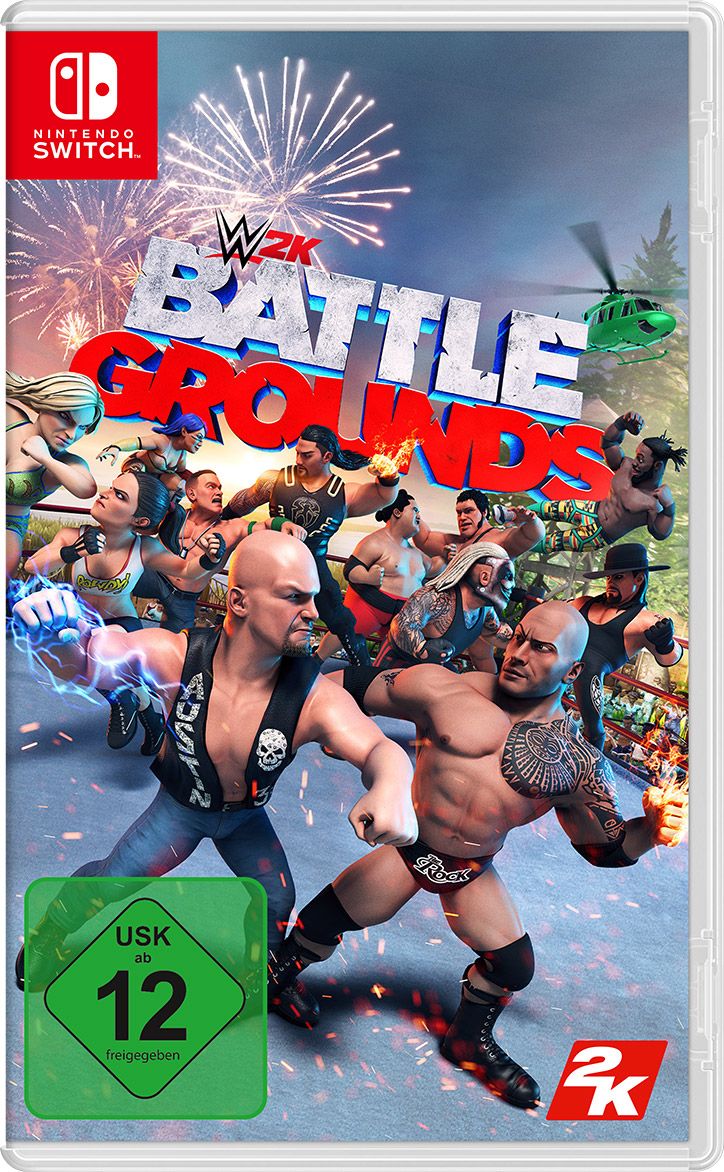 WWE 2K Battlegrounds Cover