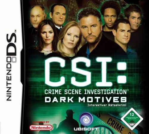 CSI: Dark Motives Cover