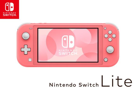Nintendo Switch Lite Coral Pink ab März vorbestellbar
