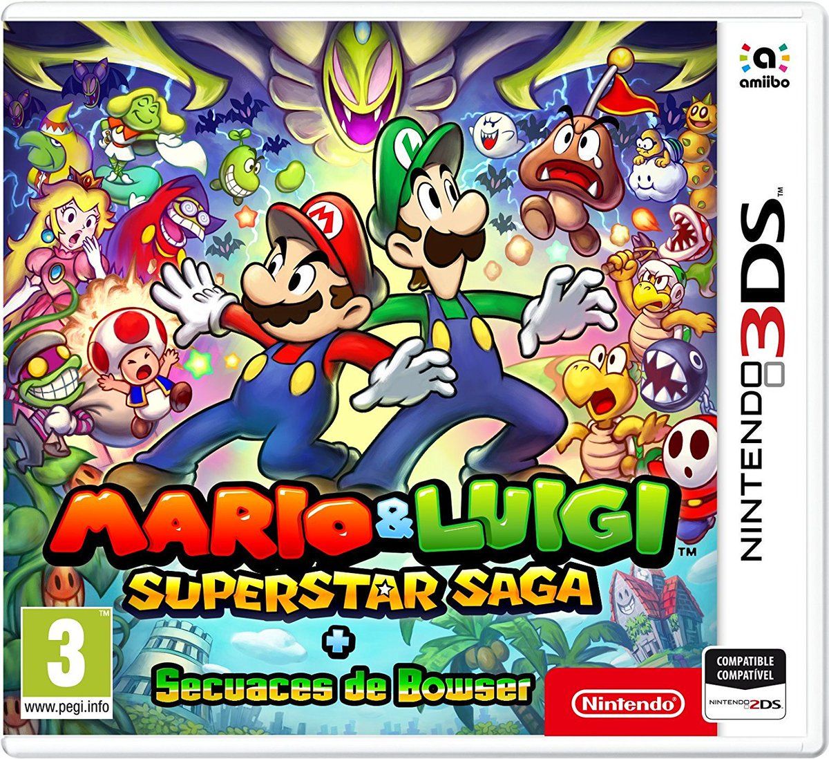 Mario & Luigi Superstar Saga + Bowser\'s Minions Cover