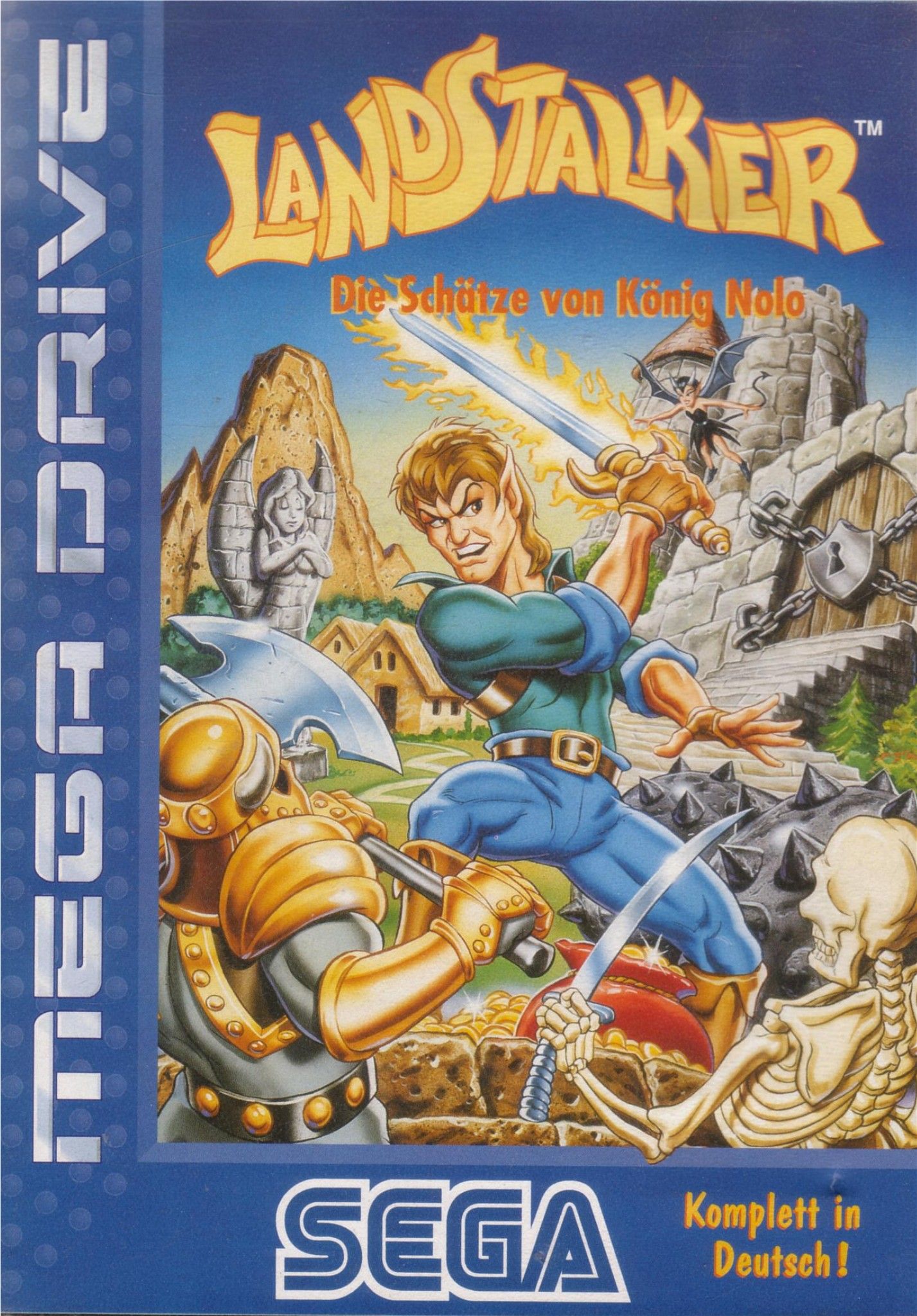 Landstalker: The Treasures of King Nole Cover