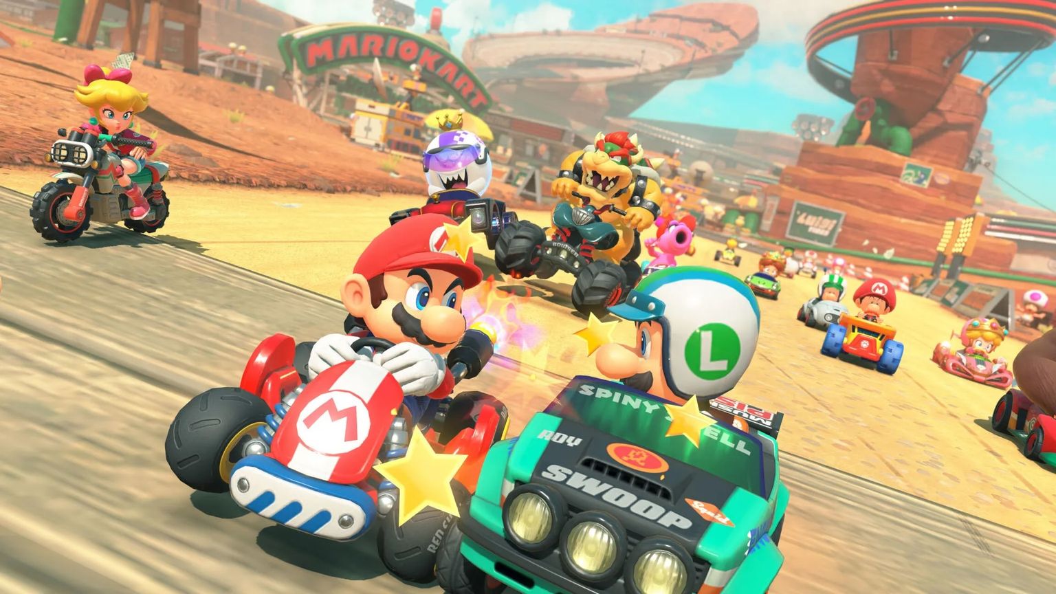 Update für Mario Kart World bringt Bob-omb-Wurf zurück
