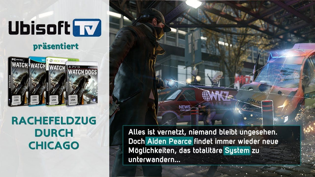 Ubisoft zeigt neues Watch_Dogs-Video