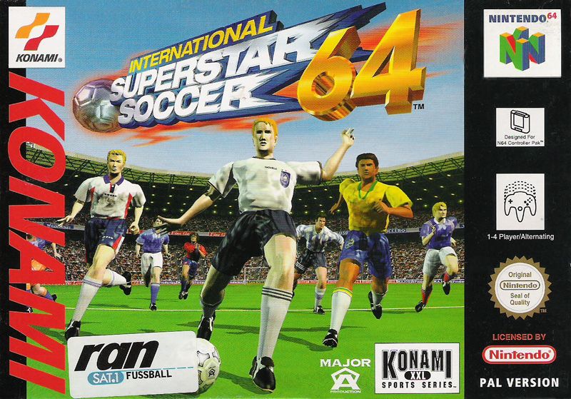 International Superstar Soccer 64 Cover