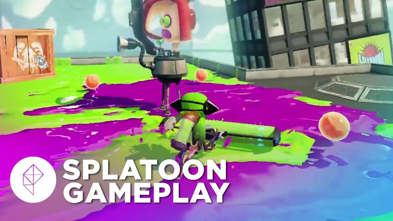 Splatoon Gameplay: Einzelspieler und Battle Dojo