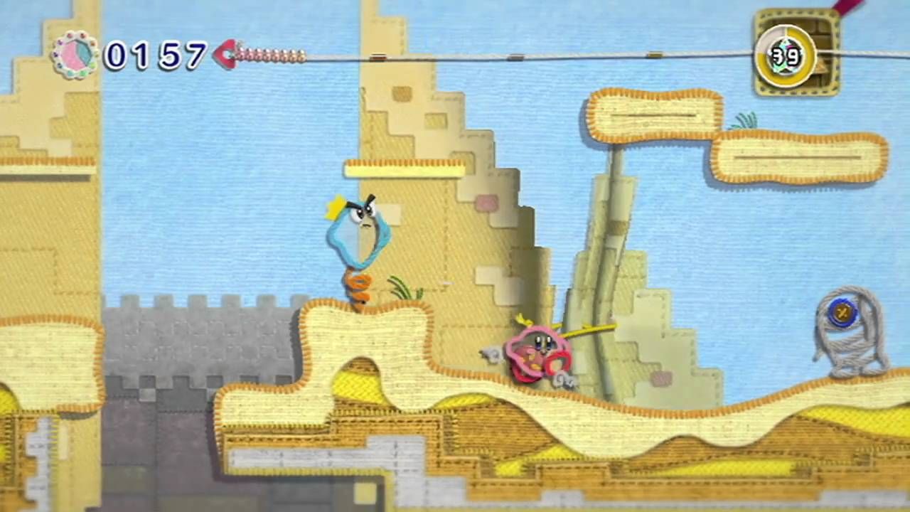 Neuer Gameplaytrailer zu Kirby's Epic Yarn