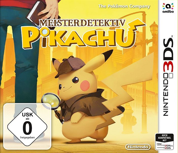 Detective Pikachu Cover