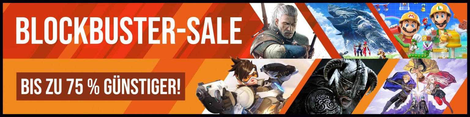 Blockbuster Sale im e-Shop
