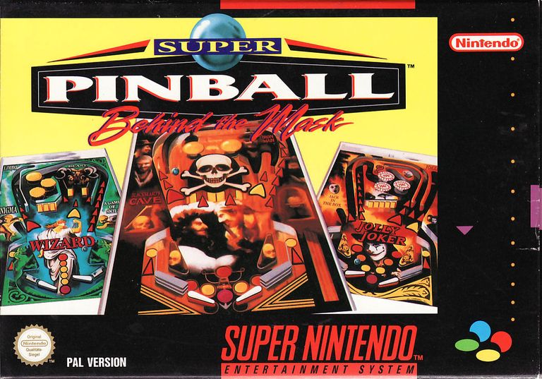 Super Pinball: Behind the Mask Cover
