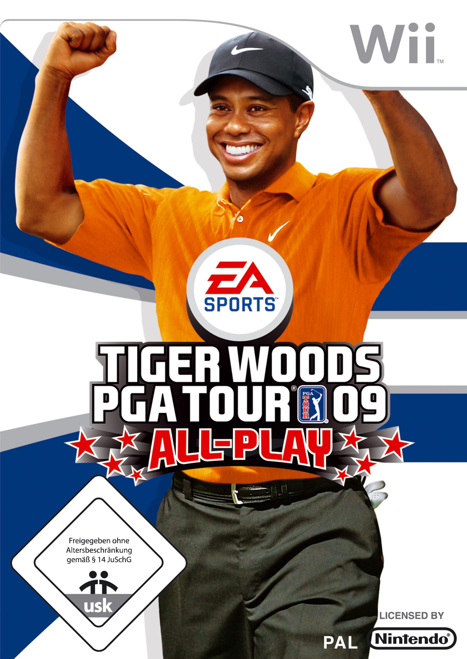 Tiger Woods PGA Tour 09 All-Play Cover