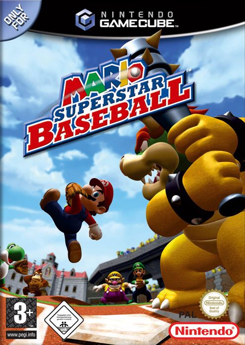 Mario Superstar Baseball Cover