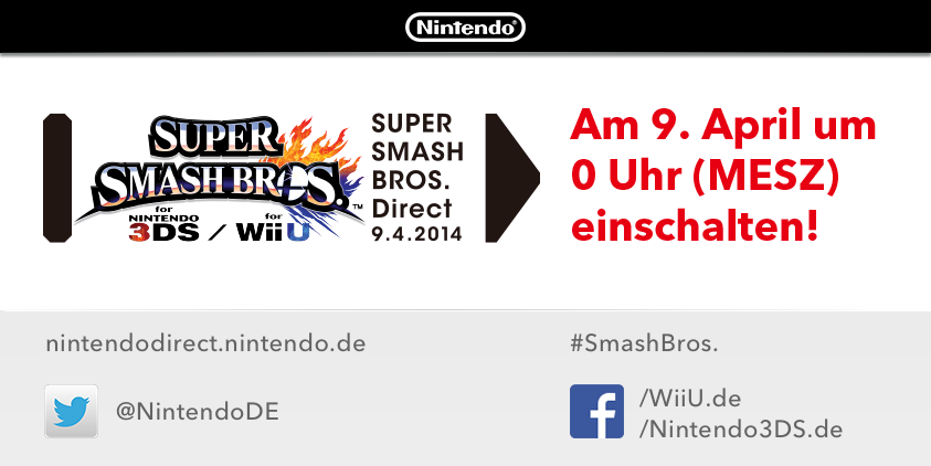 Super Smash Bros.-Direct angekündigt