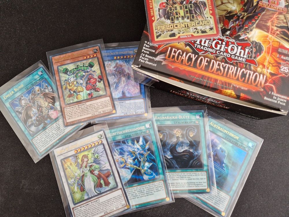 Premiere Event und Opening YGO Legacy of Destruction