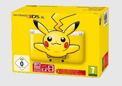 Vorverkauf der Pikachu 3DS XL Edition in UK gestartet