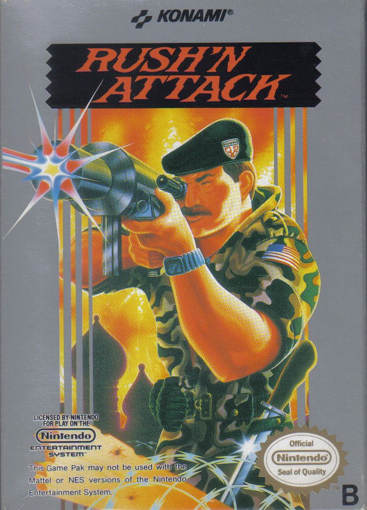 Rush 'n Attack Cover
