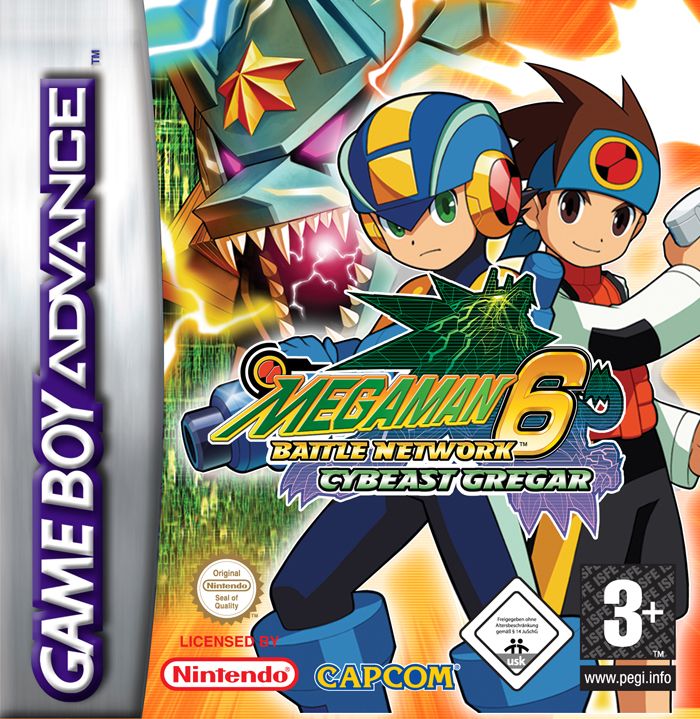 Mega Man Battle Network 6 - Cybeast Gregar Cover