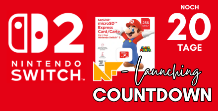 [Switch 2 Countdown] Tag 20: Micro SD Express-Karten erklärt!