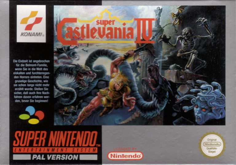Super Castlevania IV Cover