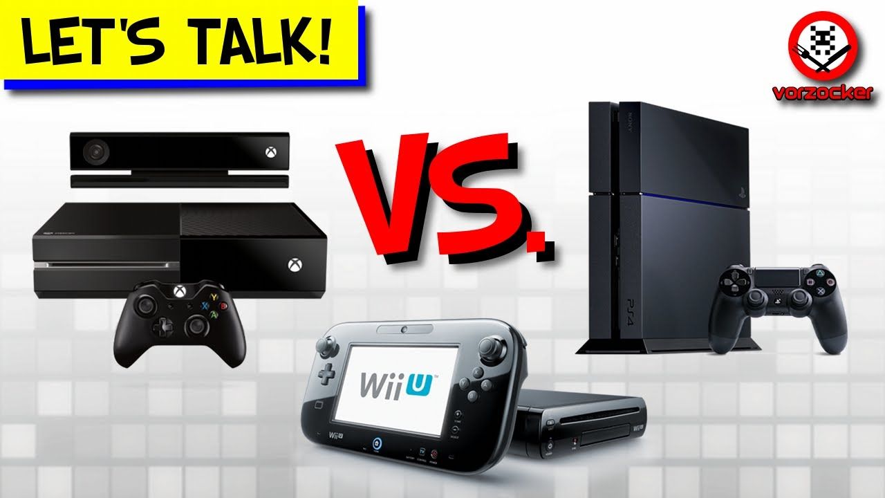 VORZOCKER - Let's talk! PS4, Xbox One und Wii U im Vergleich