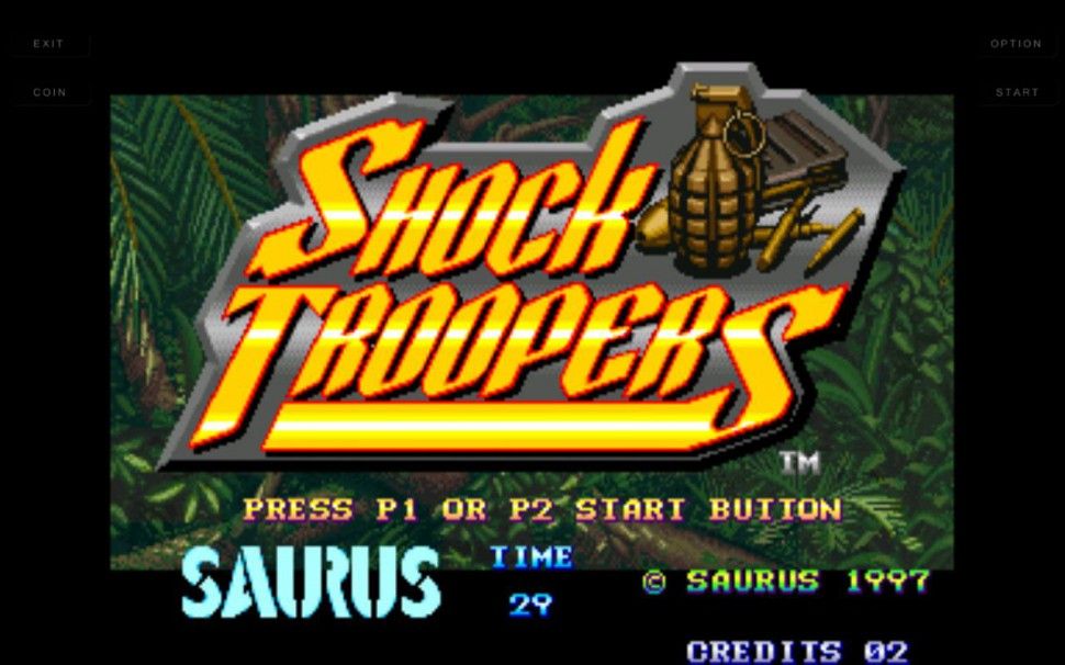 ACA NEOGEO SHOCK TROOPERS Cover
