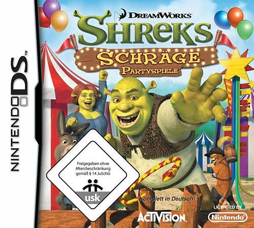 Shreks schräge Partyspiele Cover