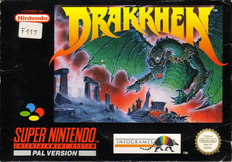 Drakkhen Cover