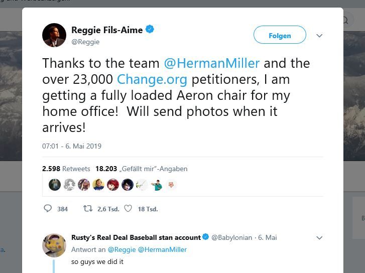 Petition für Reggie Fils-Aimé
