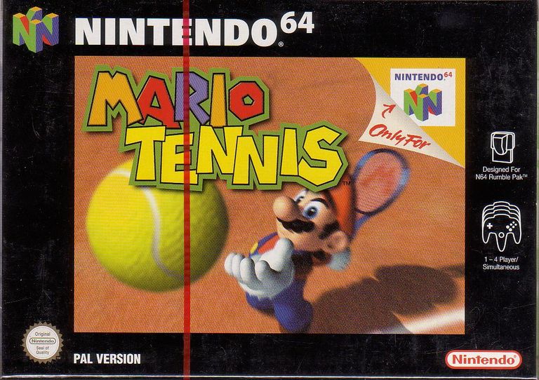 Mario Tennis Cover
