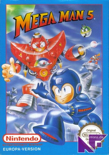 Mega Man 5 in den Startlöchern der VC