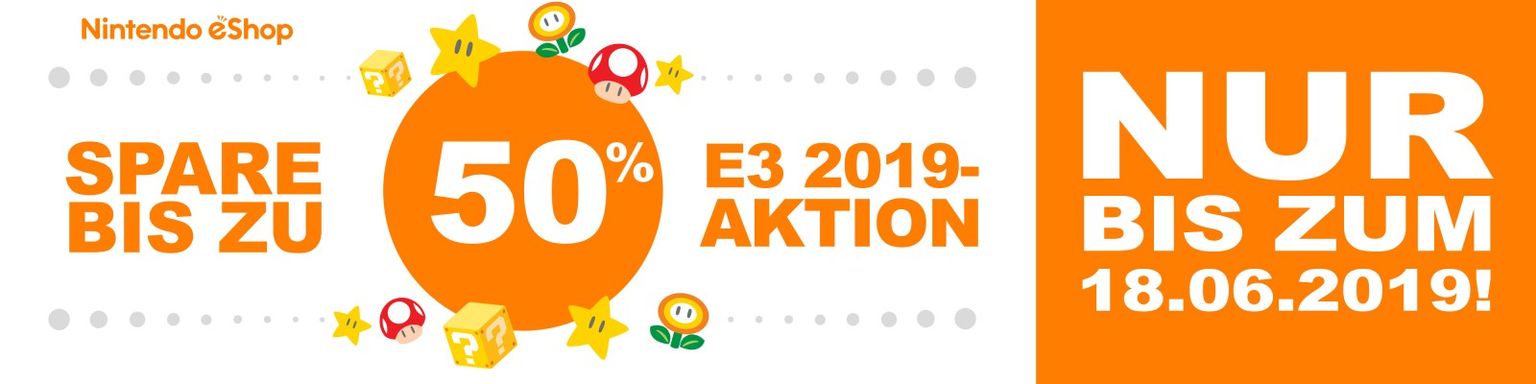 eShop Sale zur E3 gestartet