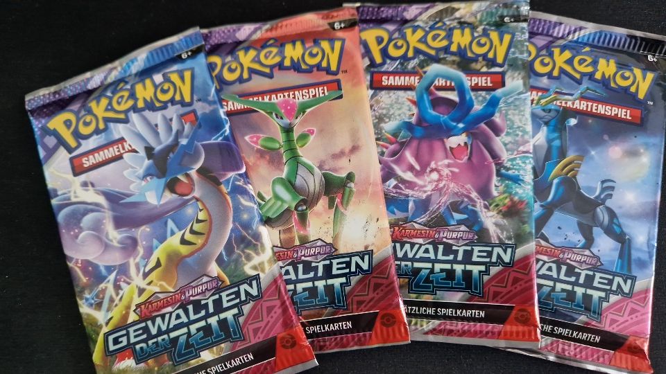 Opening von Pokémon Karmesin & Purpur: Gewalten der Zeit
