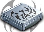 Gameboy Advance SP Tribal Edition