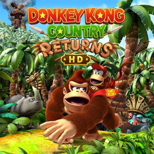 Donkey Kong Country Returns HD Cover