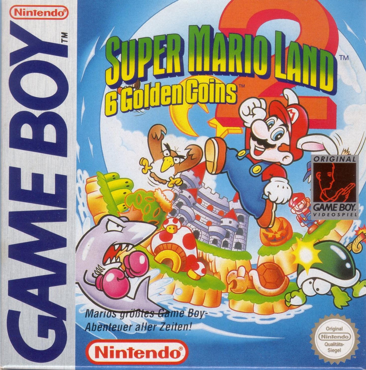 Super Mario Land 2: 6 Golden Coins Cover