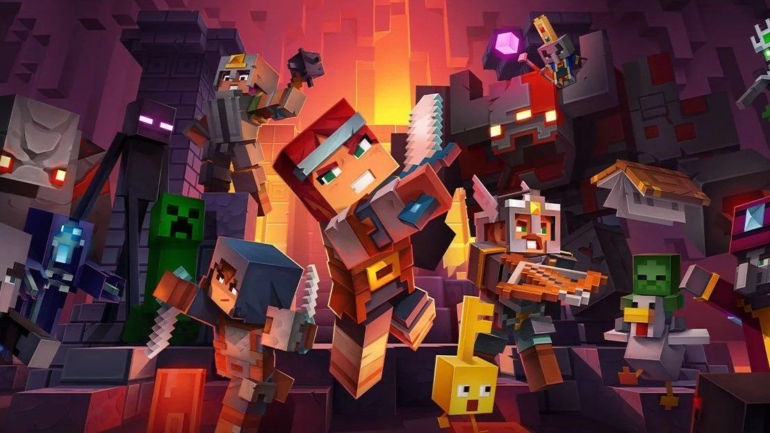 Mincraft Dungeons Update erhältlich