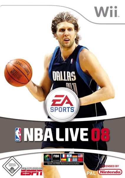 NBA Live 08 Cover