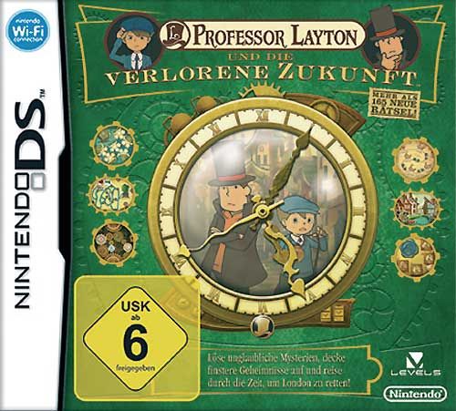 Professor Layton und die verlorene Zukunft Cover