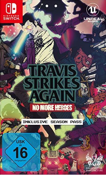 Travis Strikes Again: No More Heroes Cover