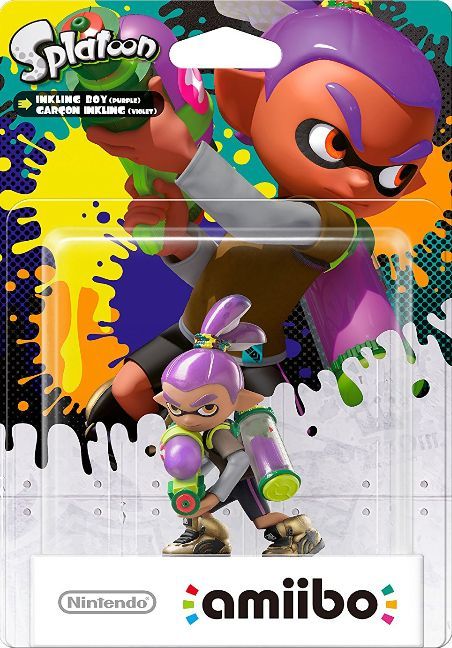 Splatoon Collection Inkling-Junge lila Cover