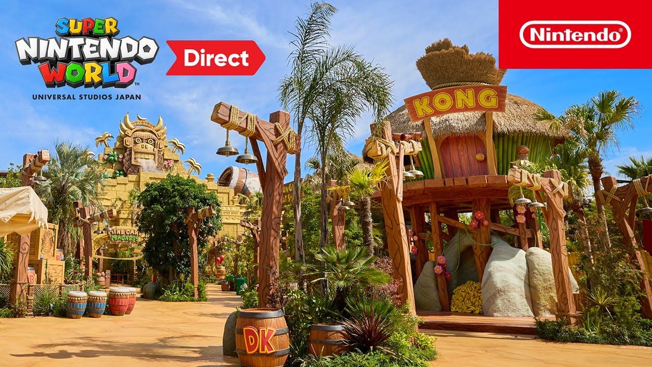 Nintendo Direct enthüllt Donkey Kong-Areal in Super Nintendo World