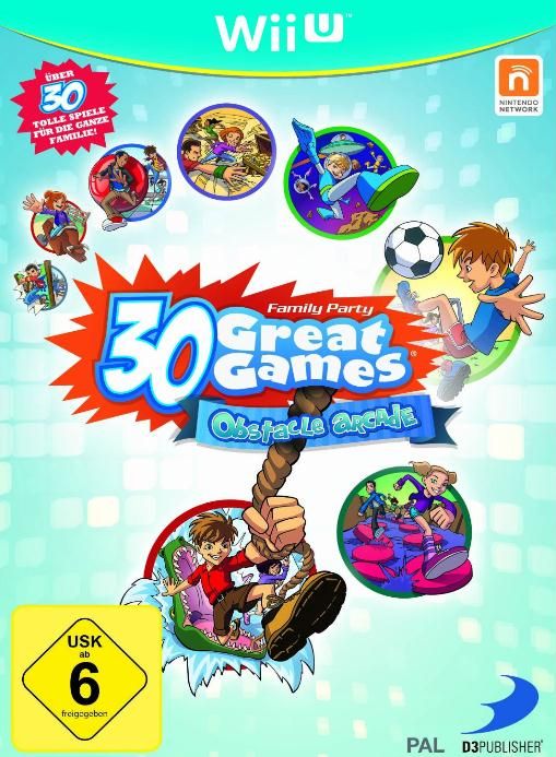 Family Party - 30 Great Games: Obstacle Arcade  Cover