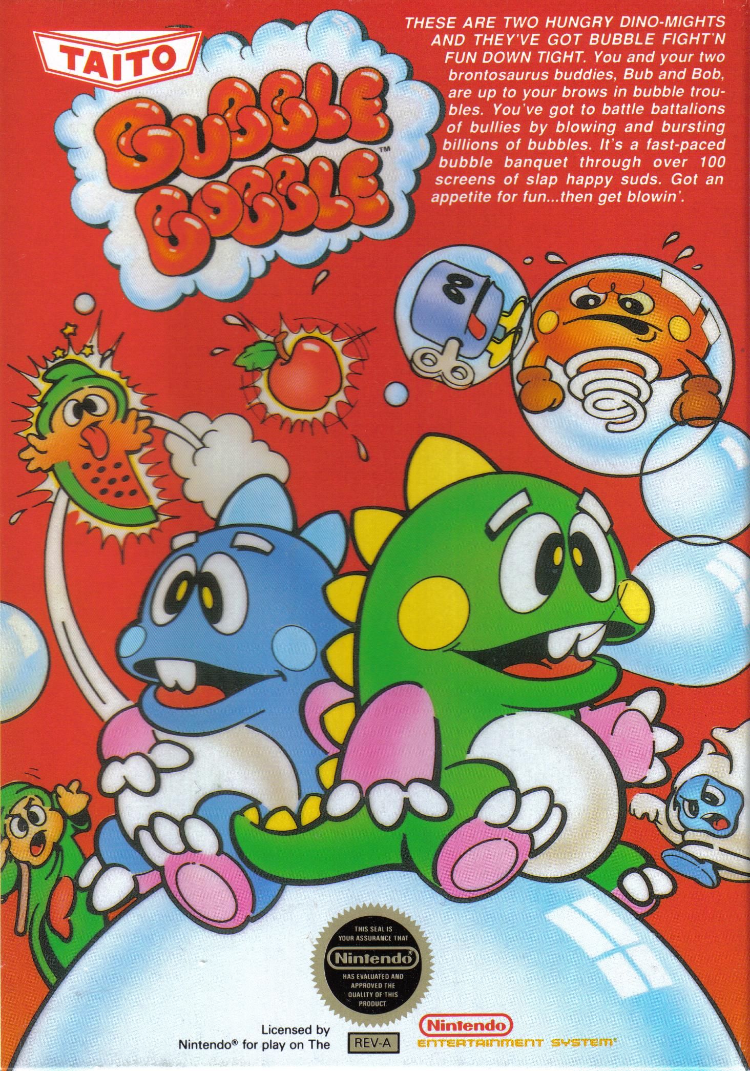 Bubble Bobble Cover