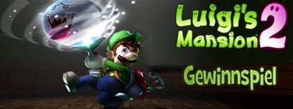 Luigis Mansion 2 - Gewinnspiel