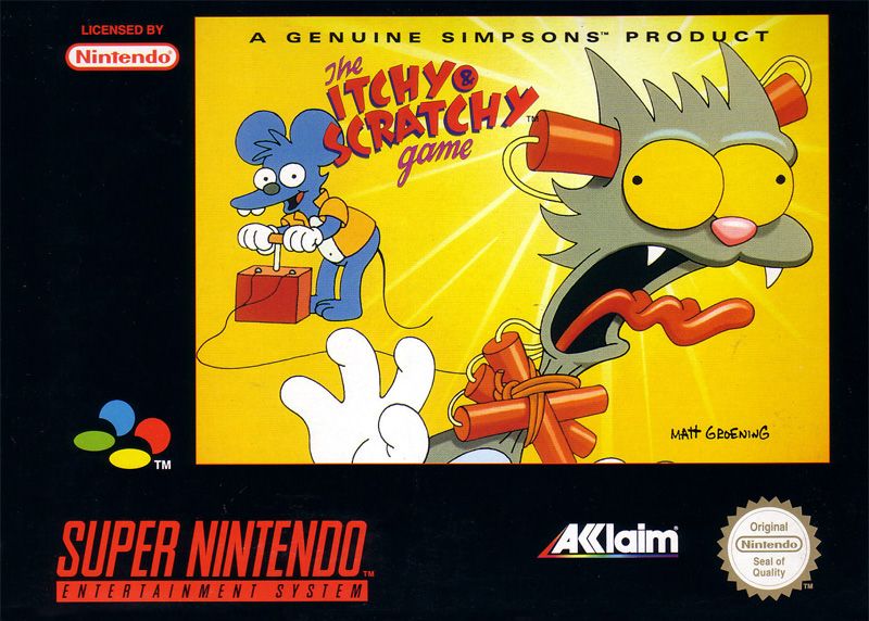 The Itchy & Scratchy Game Cover