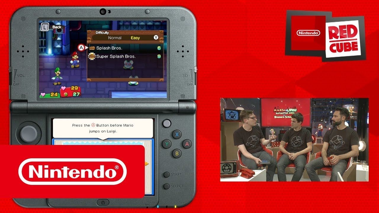 Mario & Luigi: Superstar Saga - Gameplay von der gamescom