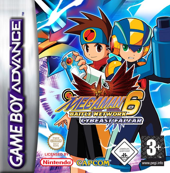 Mega Man Battle Network 6 - Cybeast Falzar Cover
