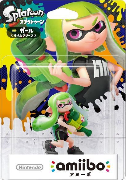 Splatoon Collection Inkling-Mädchen grün Cover